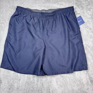 Croft & Barrow Swim Trunks Mens Large Blue Mesh Lined Swim Shorts NWT